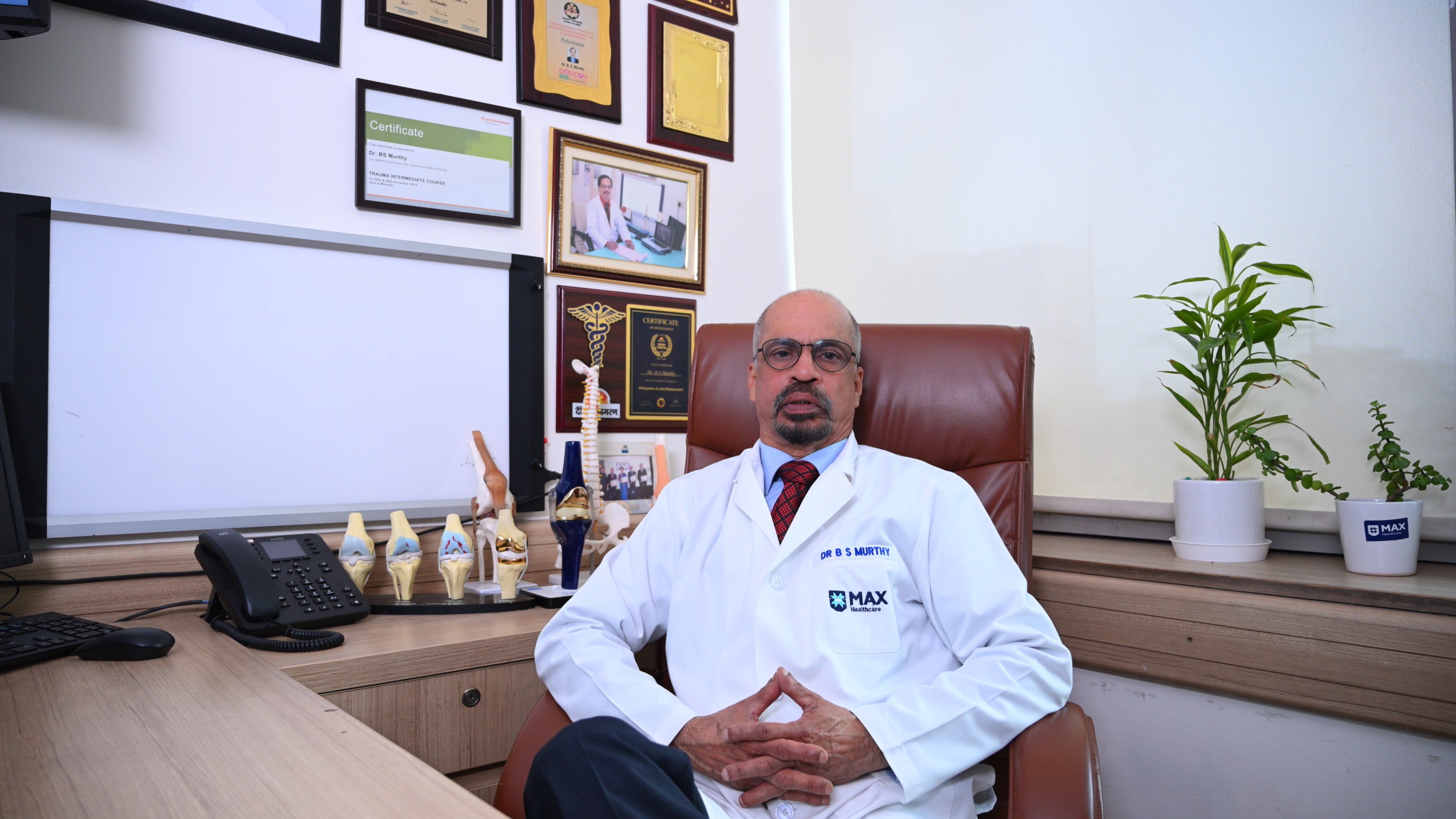 Dr. B.S. Murthy – Senior Orthopaedic Surgeon, Max Hospital Noida