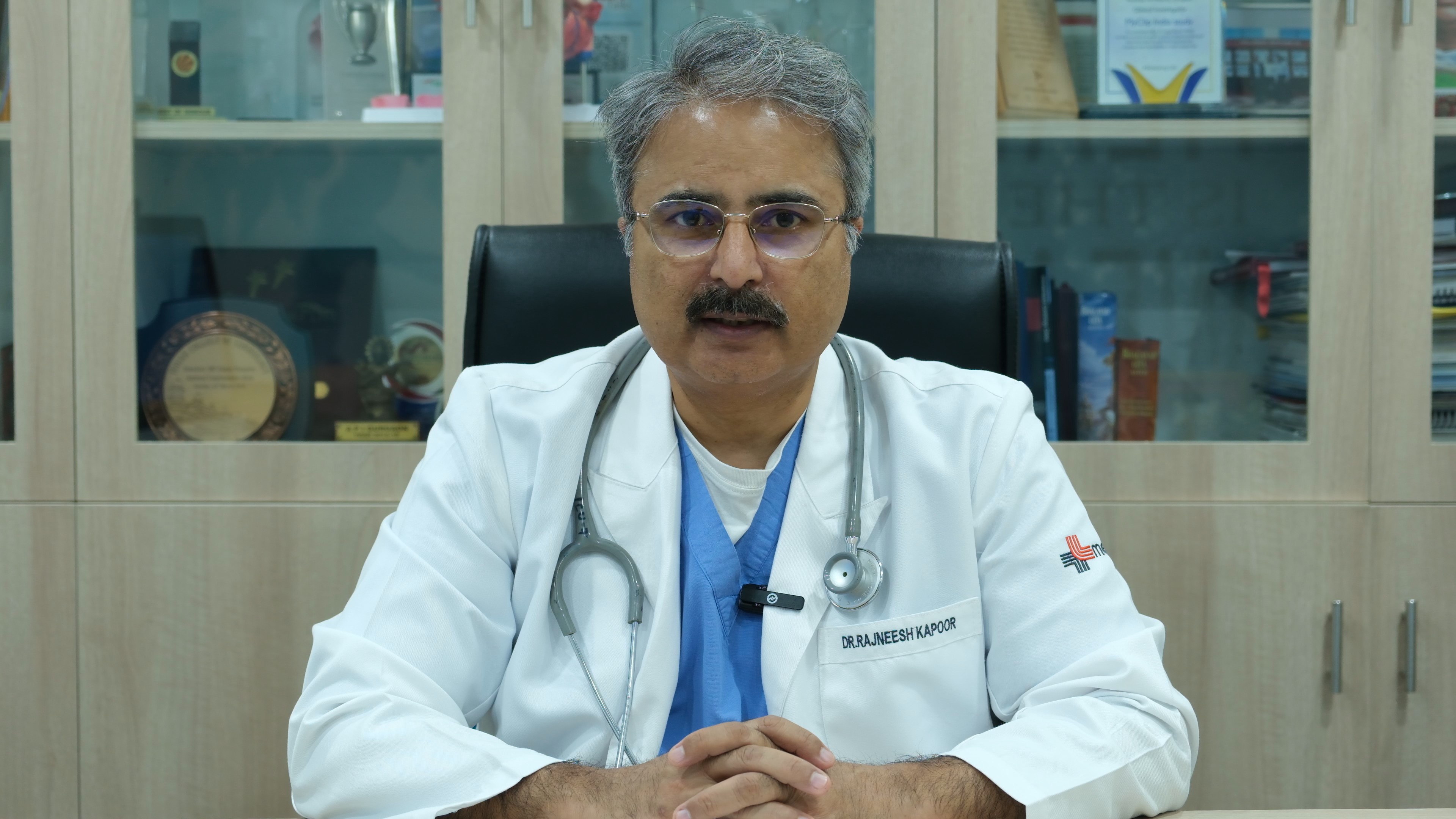Dr. Rajneesh Kapoor, Chairman of Interventional Cardiology at Medanta Hospital, Gurugram